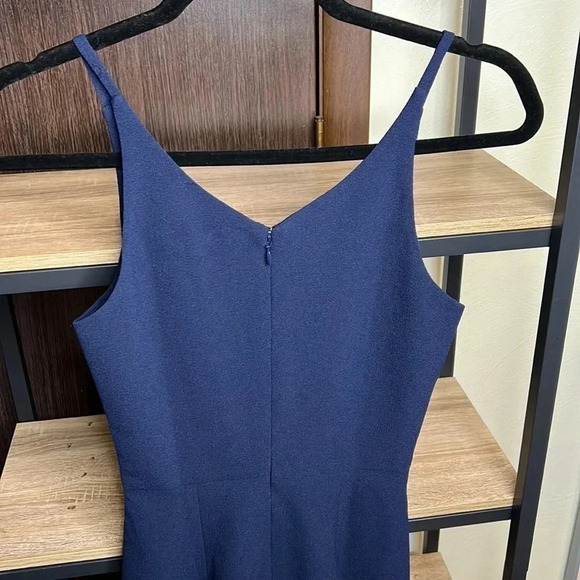 Dress the Population Lyla Midi Dress in Midnight Blue Size XXS - Picture 7 of 9
